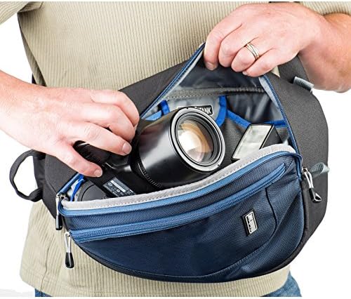 Think Tank TurnStyle 20 V2.0 Sling Camera Bag for DSLR and Mirrorless Camera - Blue Indigo - Image 5