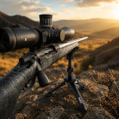 HUNTPAL Tripod Shooting Stick Rifle Table Shooting Rest, for Range Practice - Image 6