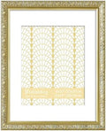 VIOLABBEY 11x14 Picture Frame Gold, Ornate Vintage Photo Frame by violabbey