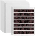 50 Pcs 35mm Film Negative Sleeves Film Negative Storage Album 35mm Size Negative Pages Holds Seven Strips of Six Frames Help You Collect and Organize Film by KDIMSY