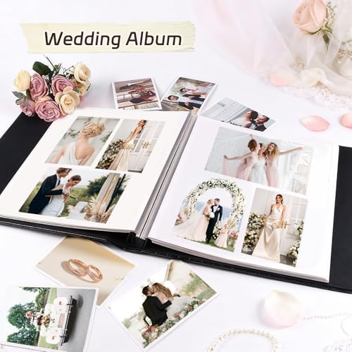 RECUTMS Self Adhesive Photo Album, 60 Pages Magnetic Scrapbook Album - Image 6