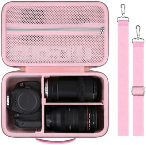 Hard Case for Canon EOS Rebel T7/T100/R50/R100 DSLR Camera with Lens by Baval