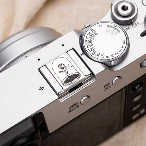 Rose Pattern Hot Shoe Cover for Fujifilm X100VI XT5 XT30III for Nikon - Image 5