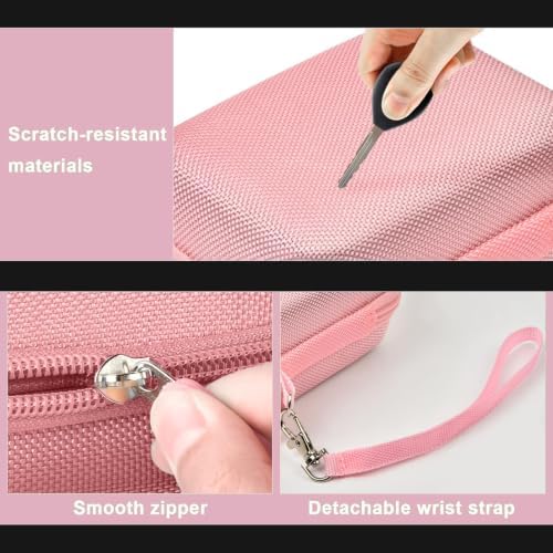 ALKOO Digital Camera Case for CAMKORY, Camera Pouch for KODAK Pixpro -Pink - Image 4