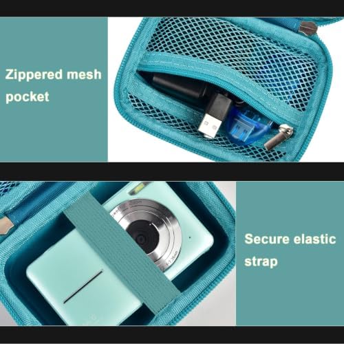 ALKOO Digital Camera Case for CAMKORY/Pouch for KODAK PixproDark Green - Image 6