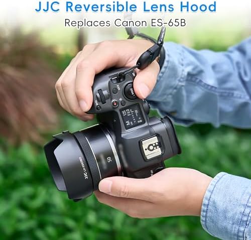 JJC Tulip RF 50mm Lens Hood for Canon RF 50mm f/1.8 STM, Replaces ES-65B - Image 2