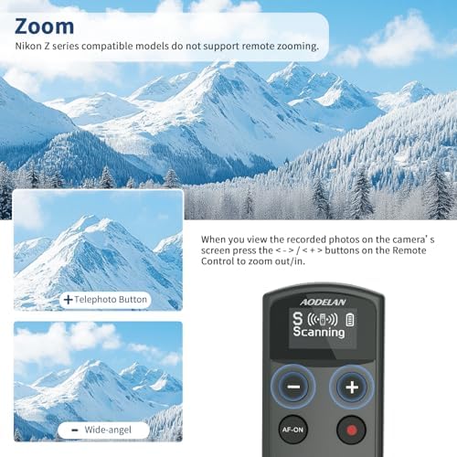 Rechargeable Shutter Release for Nikon Wireless Camera Remote Control - Image 4