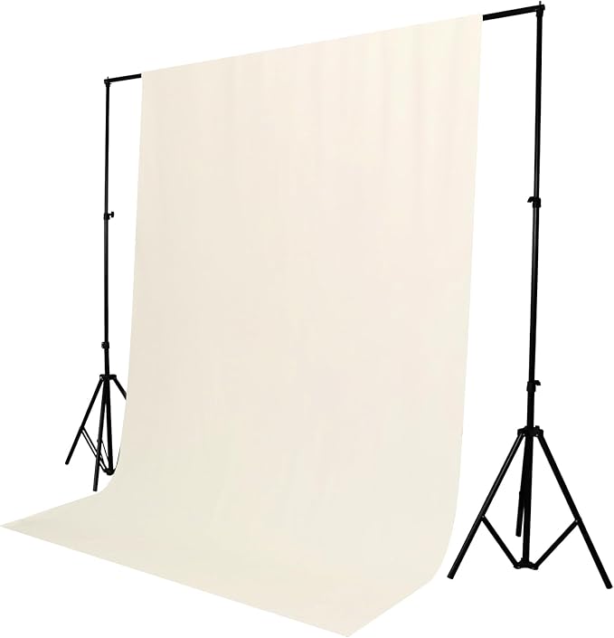 TRLYC White Photography Backdrops 6x9 FT Seamless Background for Studio | White Backdrop for Photoshoot Video Backgrounds Screen Party Wrinkle-free Polyester Non-Glare Rod Pocket Easy Setup - Image 5