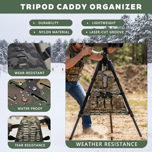 Tripod Organizer,fit for Shooting/Hunting/NRL/PRS,Tripod Caddy Organizer - Image 5