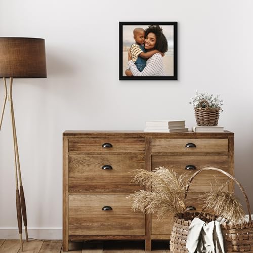 Americanflat 12x12 Picture Frame - Engineered Wood - Black - Image 6