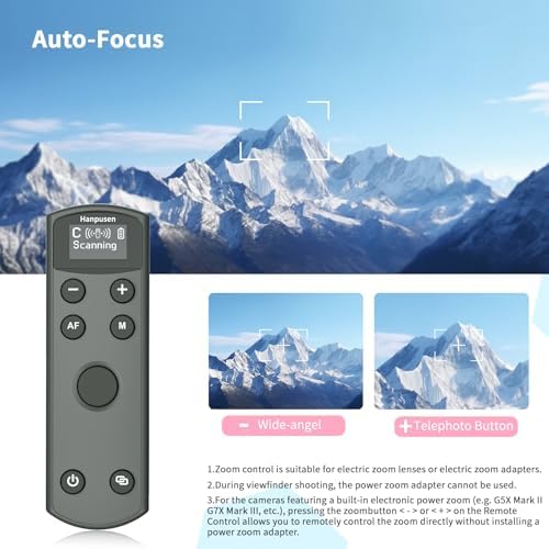 for Canon Rechargeable Camera Remote Control,Wireless Shutter Release - Image 3