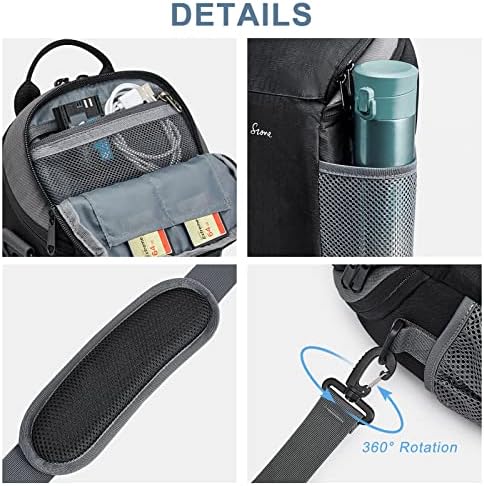 S-ZONE Camera Bag DSLR/SLR Waterproof Camera Case for Photographers Holster Compatible with Nikon Canon Sony - Image 7