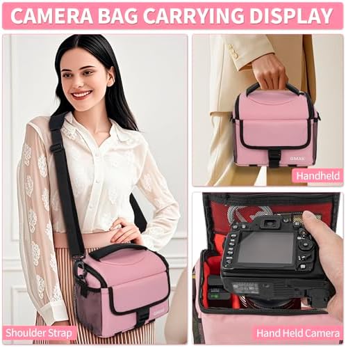 Camera Carrying Case, Camera Storage Bags Anti-Shock Crossbody Camera Case - Image 5