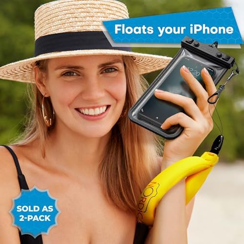 Nordic Flash Floating Wrist Strap (2-pack) for Phone & Action Camera - Compatible with GoPro Hero 13, Insta360 X4, DJI Action 5 Pro, OM System TG-7, Kodak PixPro WPZ2 & iPhone - Bright Yellow - Image 2
