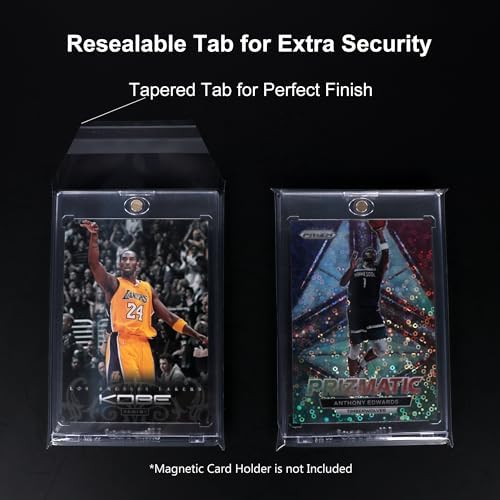 Resealable Sleeves for 35PT Magnetic Card Holders, Exact Fit Team Bags for 35 PT Magnetic Card Holders (400 Pack) - Image 3