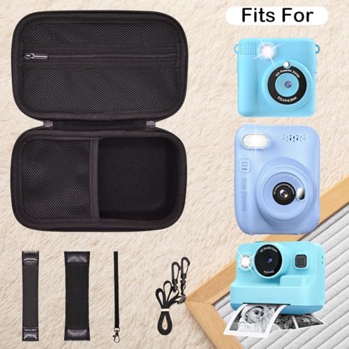 Kids Camera Case for ESOXOFFORE/Dylanto Instant Print Camera-Black - Image 3