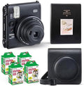 Fujifilm Instax Mini 99 Instant Camera Vintage Black. + Value Pack (40 Sheets) Shutter Accessories Bundle, Includes Style Compatible Carrying Case, Black Photo Album 64 Pockets by FUJIFILM
