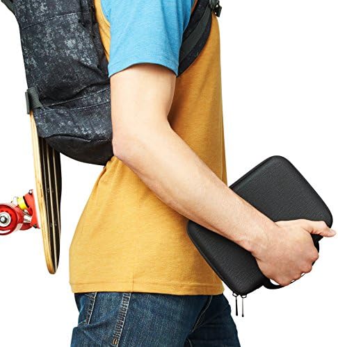 Amazon Basics Small Portable Protective Carrying Case for GoPro and Action Camera, Padded with Secure Handle, 9 x 7 x 2.5 inches, Black - Image 7