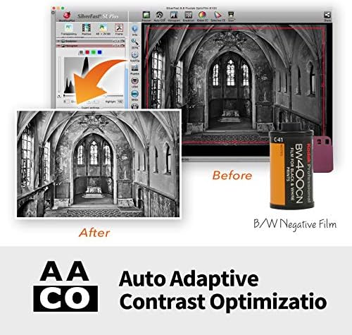 Plustek OpticFilm 8100-35mm Negative Film/Slide Scanner with 7200 DPI and 48-bit Output. Bundle Silverfast SE Plus 9, Support Mac and Windows - Image 6