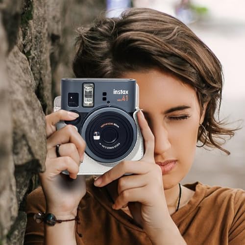 CAIYOULE Camera Case for Fujifilm Instax Mini 41 Instant Film Camera, White - Image 7