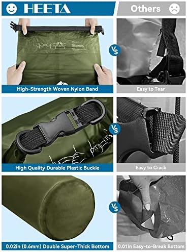 HEETA Dry Bag Waterproof Backpack with Phone Case 5L/10L/20L/30L/40L - Image 4