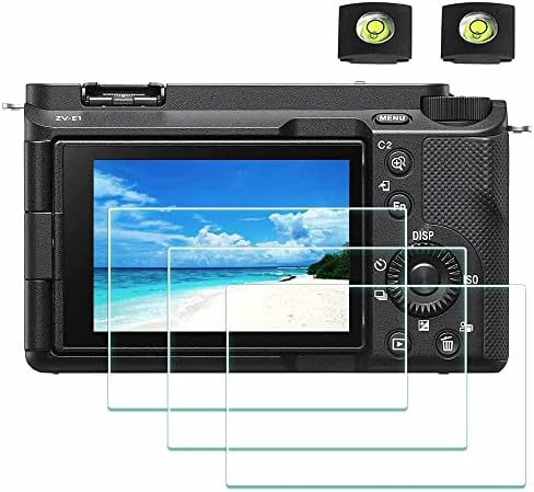 ULBTER Screen Protector for Sony Alpha A7C II A6700 A7CII ZV-E1 [3+2Pack] by ULBTER