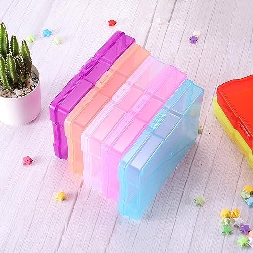 PATIKIL 4"x6" Photo Storage Box 2Pack Picture Organizer Cases Clear - Image 5