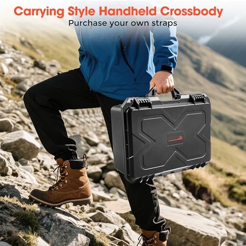 Camera Hard Case DSLR SLR Lens Waterproof Travel Weatherproof Cases - Image 5
