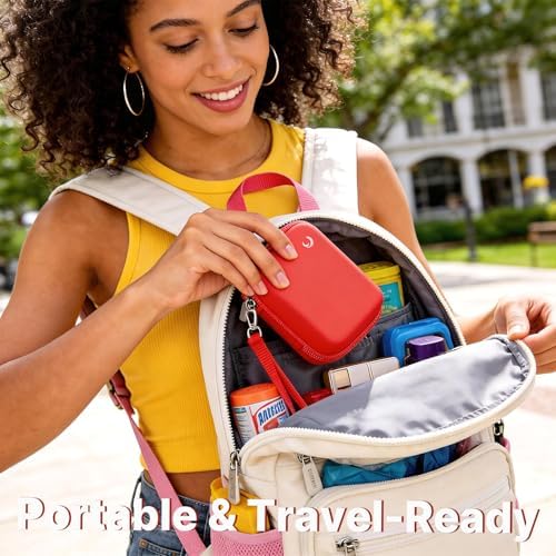 Comecase Digital Camera Case for KODAK PIXPRO FZ55 FZ45 FZ53 FZ43, Red - Image 7