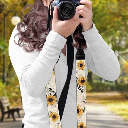 GLENLCWE Camera Strap, Camera Strap for Photographers Neck Strap Replacement Fit Most Cameras - Image 3