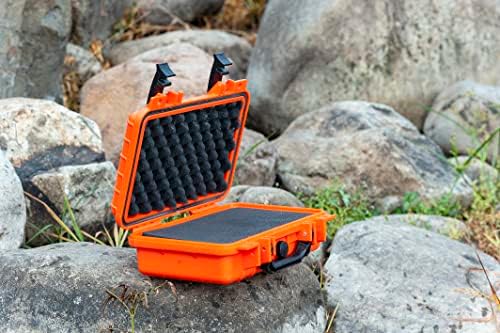 MEIJIA Portable All Weather Waterproof Protective Hard Case, Small Camera Case,Dry Case with Customizable Foam,Fit Use of Drones, Camera,Equipments, 11.65 ”x8.35”x3.78” - Image 6