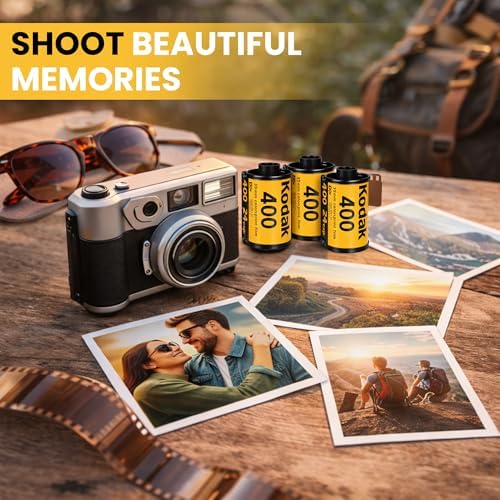 Kodak Ultramax 400 35mm Film Roll 24 Exp 3 Rolls with Sturdy Tiger Case - Image 4