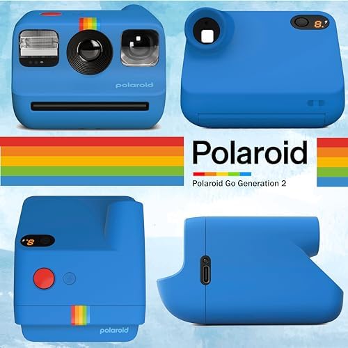 Polaroid Go Generation 2 - Mini Instant Film Camera - Blue (9147) - Only Compatible with Go Film - Image 4