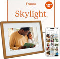 Skylight Digital Picture Frame, Load from Phone Capability, 10" Gold by Skylight
