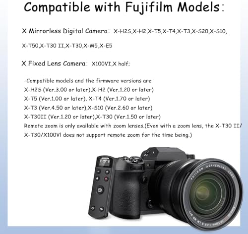for Fujifilm Camera Rechargeable Shutter Release, Wireless Remote Control - Image 2