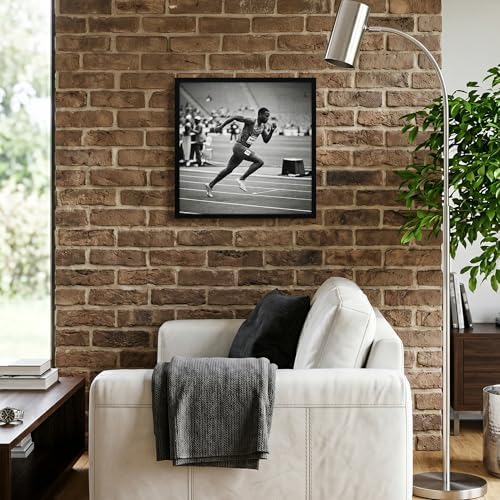 Americanflat 17x17 Picture Frame - Slim Molding - Black - Image 6