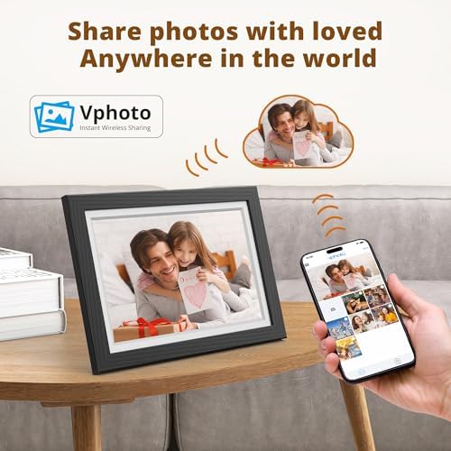 Dragon Touch Digital Picture Frame WiFi 10 inch Touch Screen - Image 2