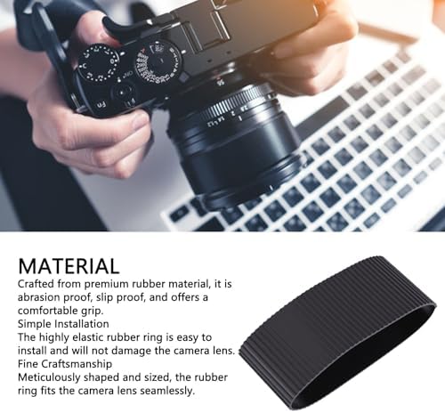 Lens Zoom Leather Finish, Zooming Rubber Protective Case, - Image 3