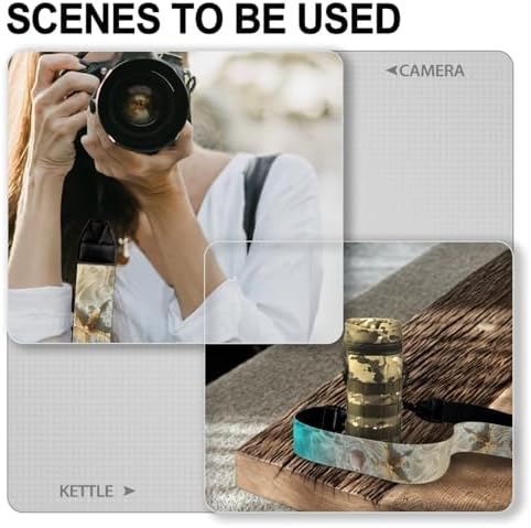 GLENLCWE Camera Strap, Camera Strap for Photographers Neck Strap Replacement Fit Most Cameras - Image 4