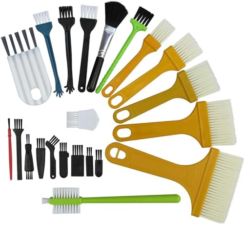 CRAFNEW 22Pcs Small Cleaning Brushes, Electronics Cleaning Brush Kit by CRAFNEW