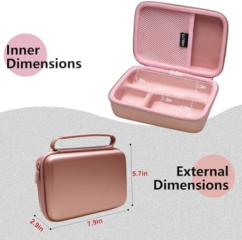 Case for Sony ZV-1F/ZV-1/ZV-1 II Vlog Digital Camera and Tripod Rose Gold - Image 4