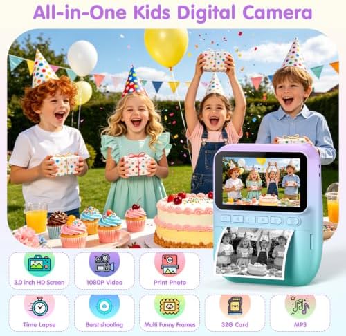 Gofunly HD Instant Print Camera: Printed Photos Clear No blurriness - Image 4