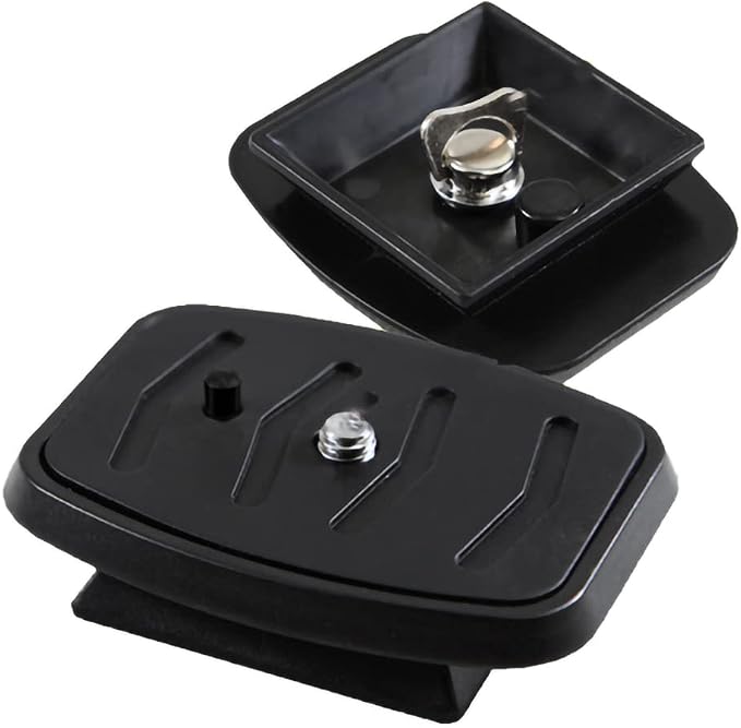 2 Pack 35 mm Tripod Quick Release Plate Camera Tripod Mount Adapter, QR Camera Mounting Ball Head Parts Replacement for Quantaray Slik Walmart Sunpak 5800D 7000TM 6400UT 8001UT MX1000 - Image 5