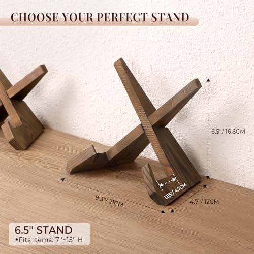 ANBOXIT Plate Stand for Display - 6.5 Inch Plate Holder Easel - Image 4