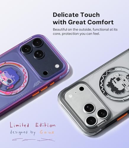 TORRAS X GAWX Q3 Air Limited Edition Case for iPhone 17 Pro Max 6.9 inch, Stronger Magnetic Stand, Fit for MagSafe, Heavy-Duty Protection for iPhone 17 Pro Max Case, Dawnbreak Guard - Image 6