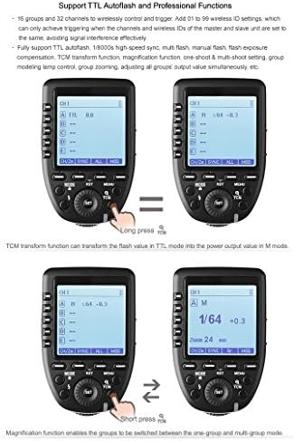 Godox Xpro-F TTL Wireless Flash Trigger for Fujifilm X-Pro2, X-T20, X-T2 - Image 3