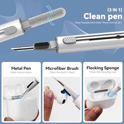 for AirPods Cleaning Kit with Cleaner Pen&Cleaning Putt-Green - Image 5