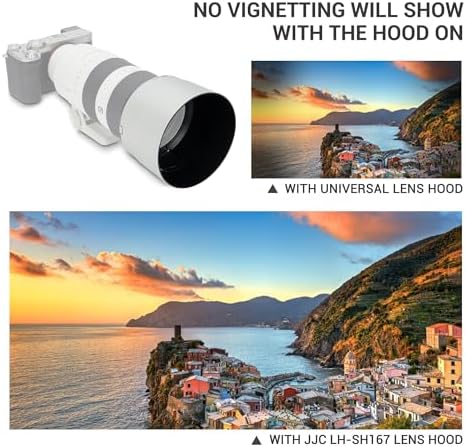 JJC ALC-SH167 Lens Hood Shade for Sony FE 70-200mm F2.8 GM OSS II Lens - Image 5