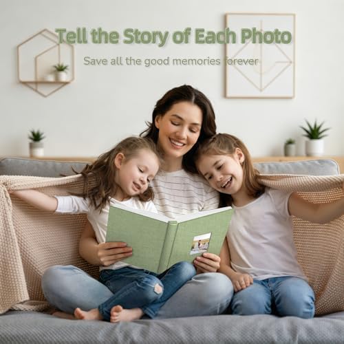 popotop Photo Album 4x6-600 Photos Photo Books with 600 Horizontal and Vertical Pockets,Linen Cover Albums for Family Wedding Anniversary Baby Vacation Pictures - Image 6