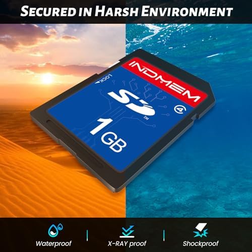 INDMEM SD Card 1GB, 10 Packs Class 4 1GB Flash Memory Card MLC Standard Secure Digital Cards Camera Card - Image 5